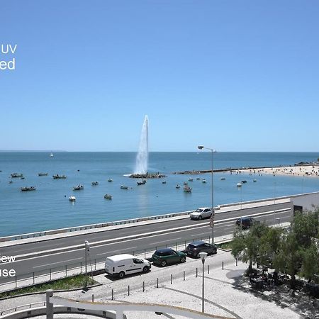 Ocean View Penthouse Apartment Paco de Arcos Bagian luar foto