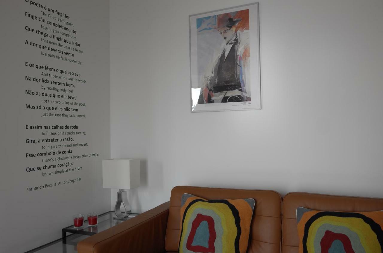 Ocean View Penthouse Apartment Paco de Arcos Bagian luar foto